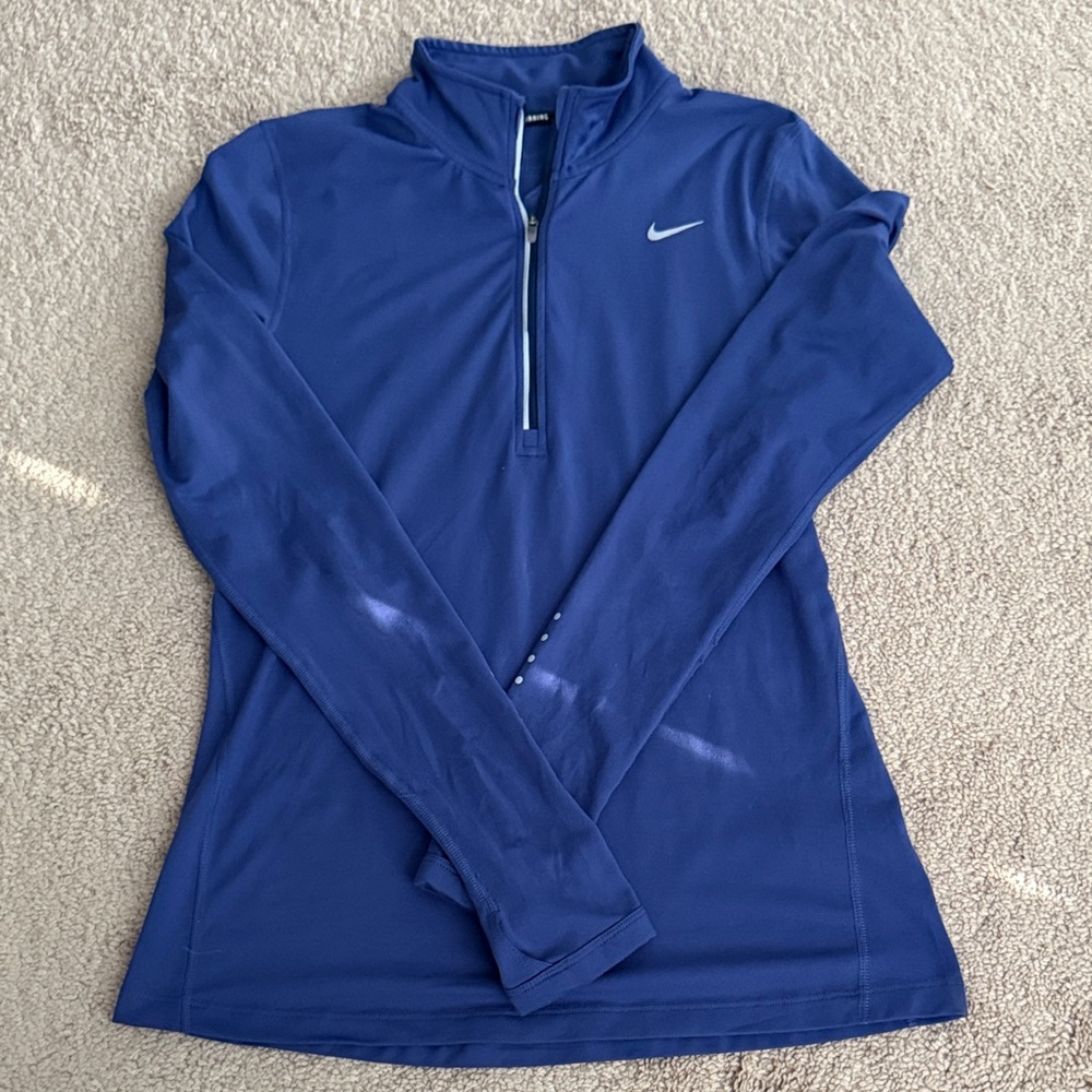 Nike Women’s Dri-FIT 1/4 Zip Running Top, Size S